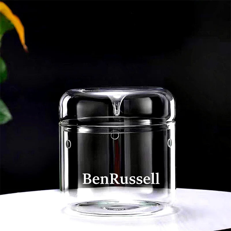 Glass Landscape Terrarium Vase – With Dome Cover | Floressa