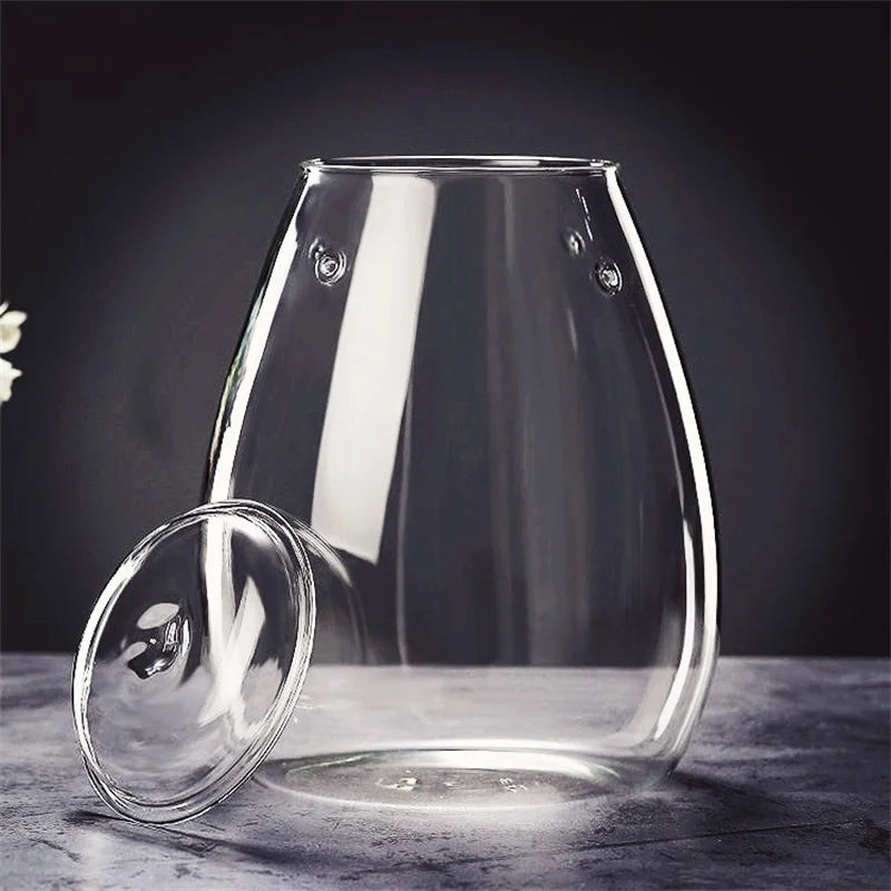Micro Landscape Glass Bottle – Covered Terrarium for Moss & Succulents | Floressa